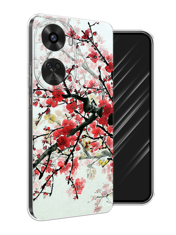 

Чехол Awog на Huawei Nova 11 SE "Сакура", Розовый;черный, 6122650-1