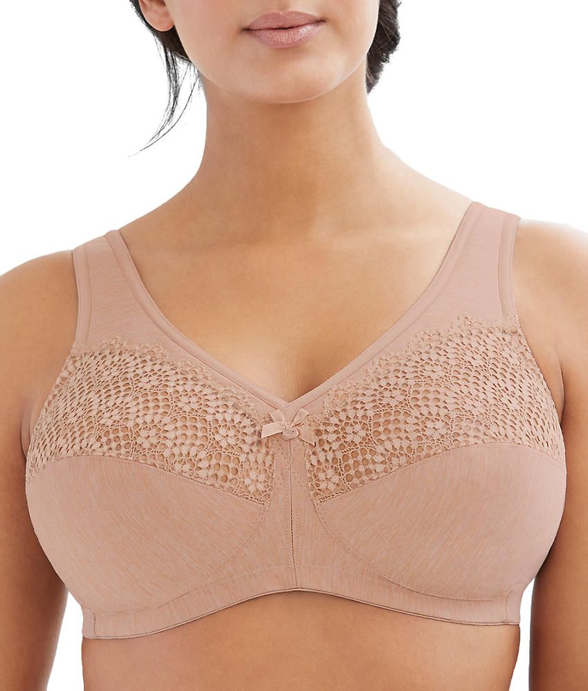 

Бюстгальтер женский Glamorise GI1064 коричневый 95C, GI1064