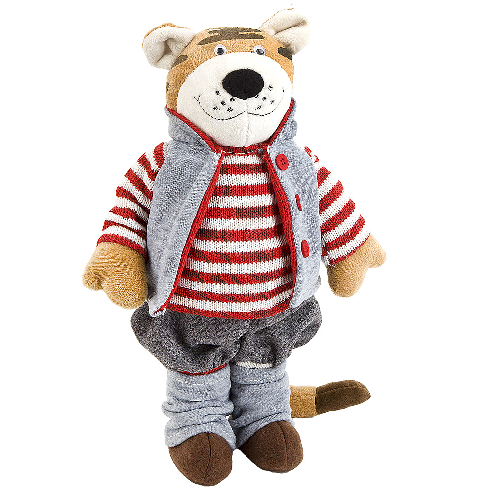 Фигурка декоративная Тигруля 18*13*32 Ткань