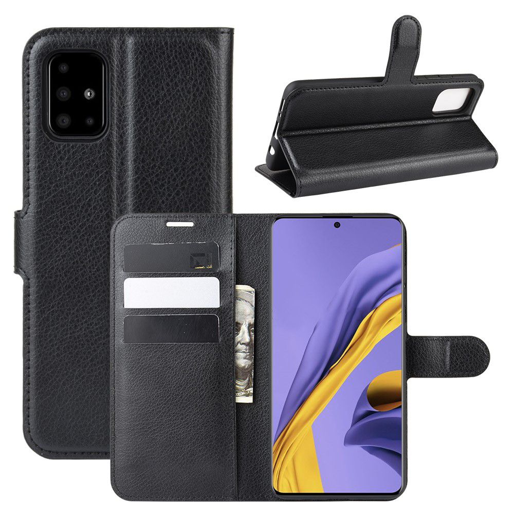 

Чехол Wallet для смартфона Samsung Galaxy A51 черный