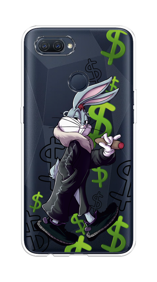 

Чехол на Oppo A12 "Rich Bugs Bunny", Зеленый;черный;голубой, 253450-6