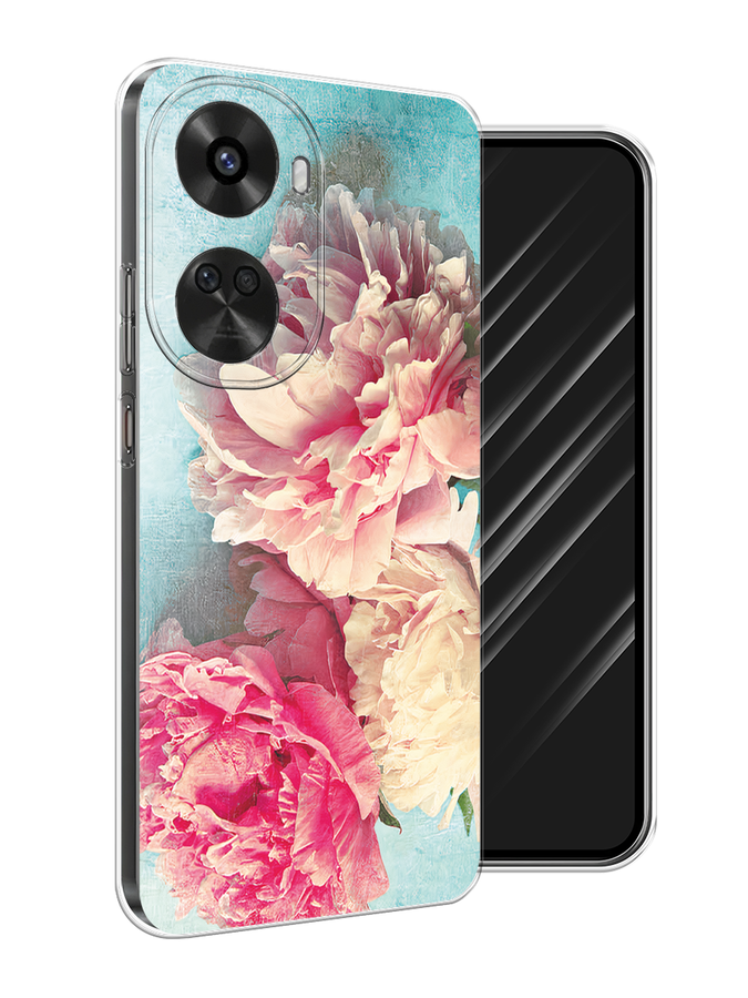 

Чехол Awog на Huawei Nova 11 SE "Пионы new", Бирюзовый, 6122650-1
