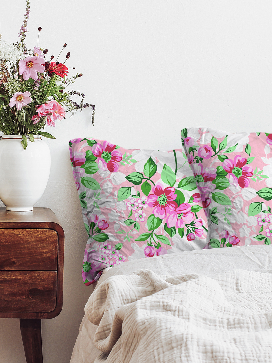 Комплект наволочек 70х70 - 2 шт. Galtex Яблоневый цвет розовый