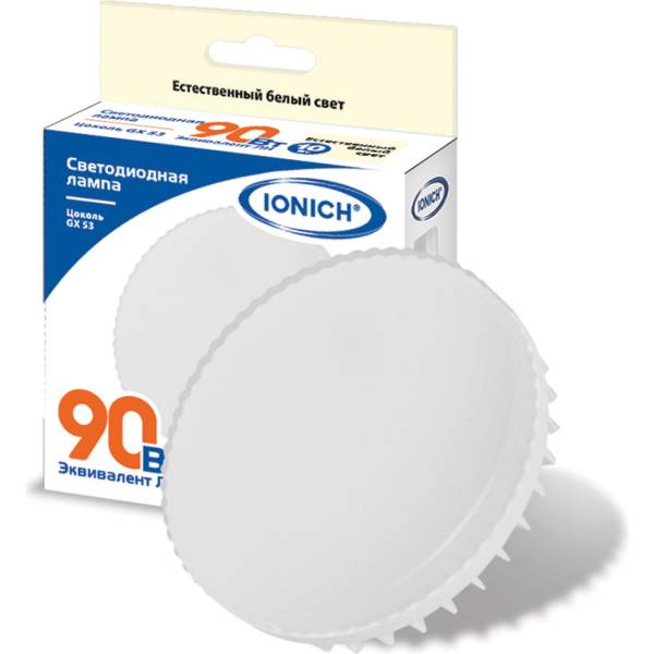 

Лампа IONICH ILED-SMD2835-10-900-230-4-GX53 1136