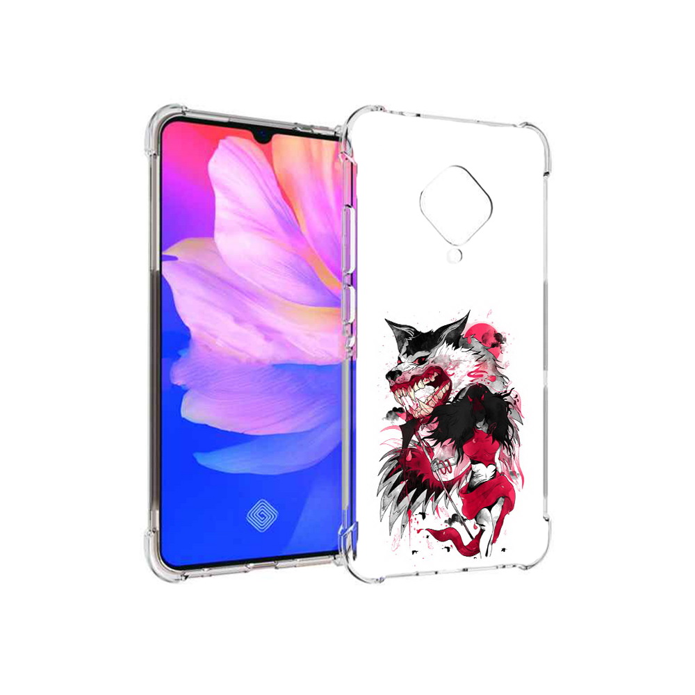 

Чехол MyPads Tocco для Vivo V17 красная шапочка (PT147343.378.410), Прозрачный, Tocco
