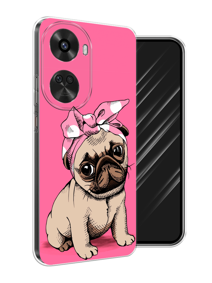 

Чехол Awog на Huawei Nova 11 SE "Dog Pin-Up", Розовый;бежевый, 6122650-1