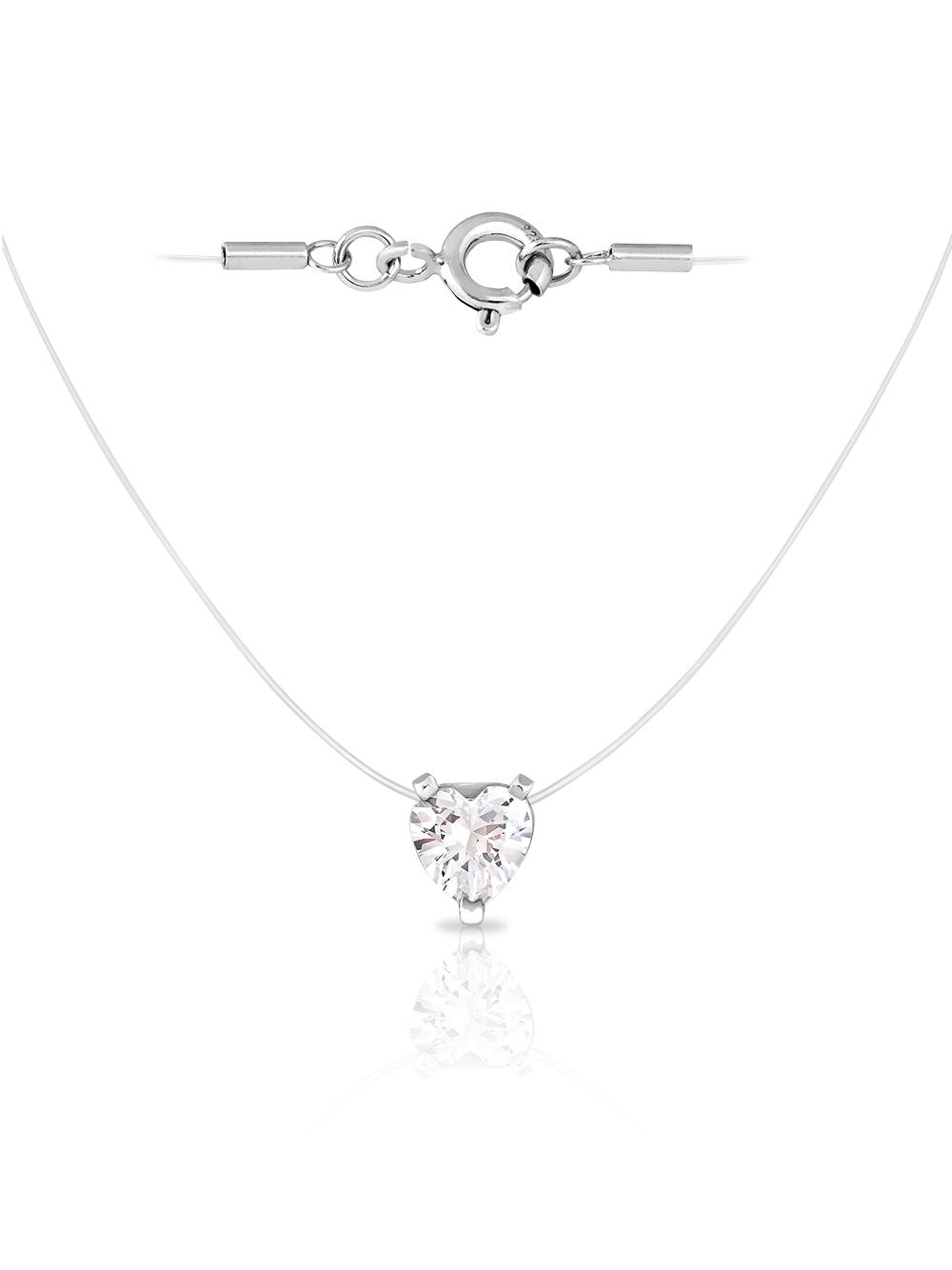 

Колье из серебра с фианитом 40 см SKAZKA Natali Romanovoi 48597, 48597