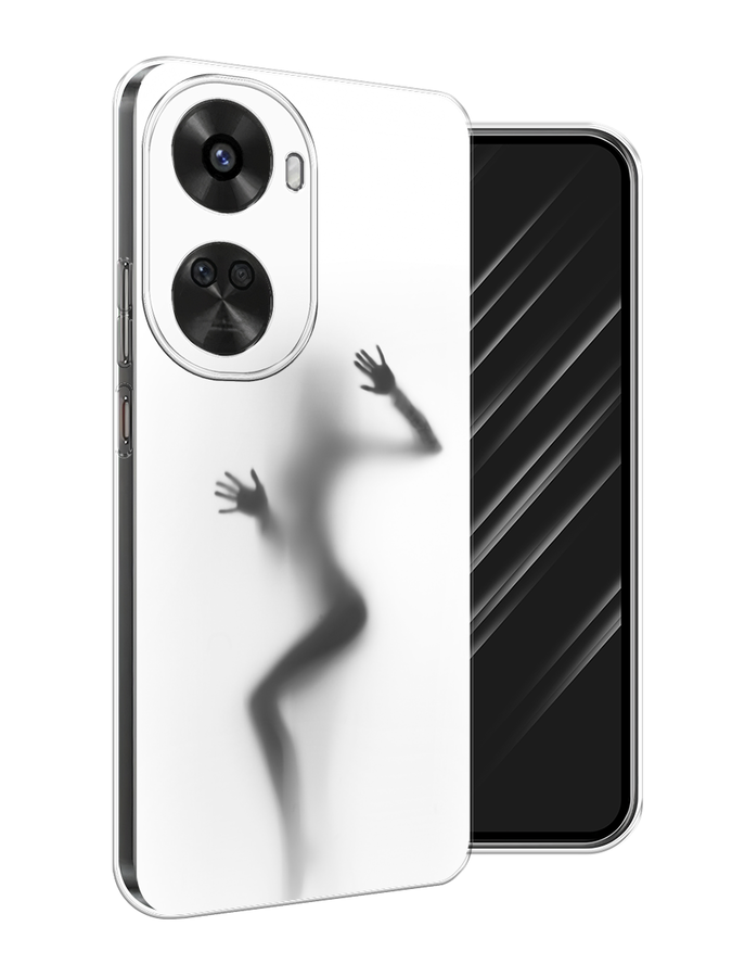 

Чехол Awog на Huawei Nova 11 SE "Девушка в душе", Серый;белый;черный, 6122650-1