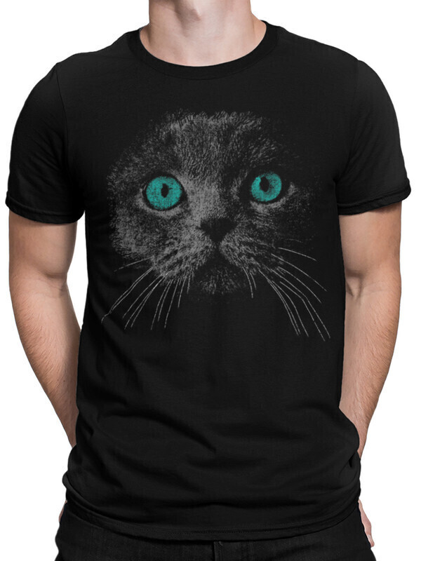 

Футболка мужская Dream Shirts Кот CAT-333220 2 черная XL, Кот CAT-333220 2