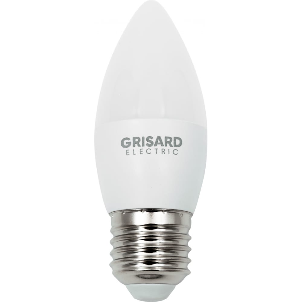 Grisard Electric Лампа светодиодная свеча C35 Е27 7Вт 4000К 220В 10шт GRE-002-0042