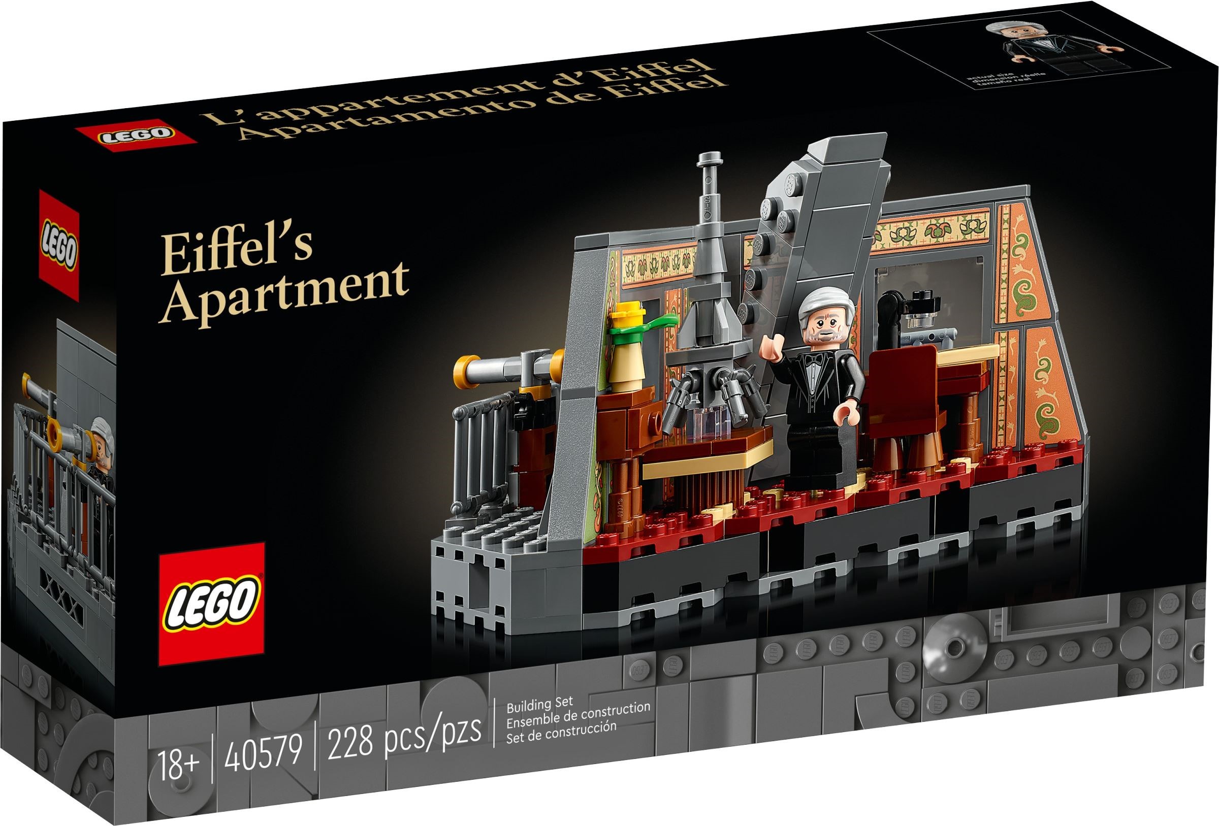 Конструктор Lego 40579 Квартира Эйфеля музей квартира александра блока