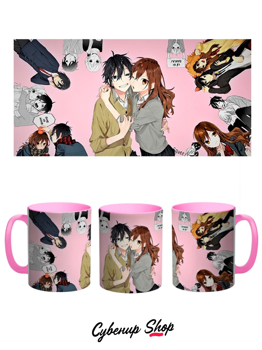 фото Кружка сувенирshop аниме "хоримия / horimiya" 330 мл cu-anhm6-pi/2s