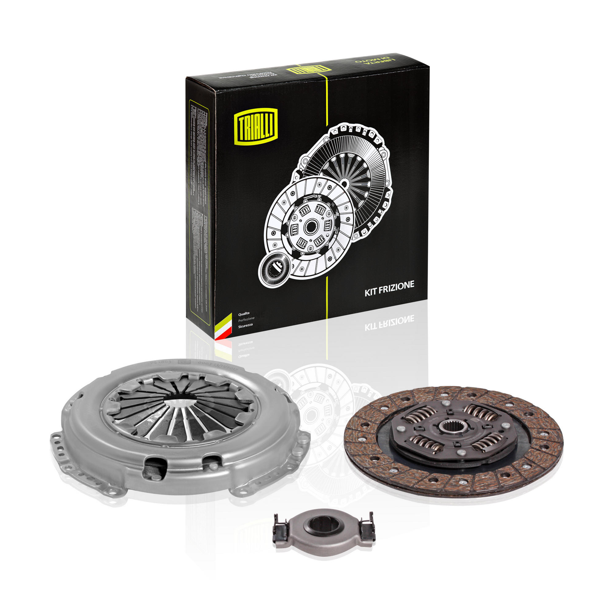

TRIALLI Сцепление в сборе для ам VW Golf (91-) 1.6i (CNU) (кмпл.) (FR 1803)