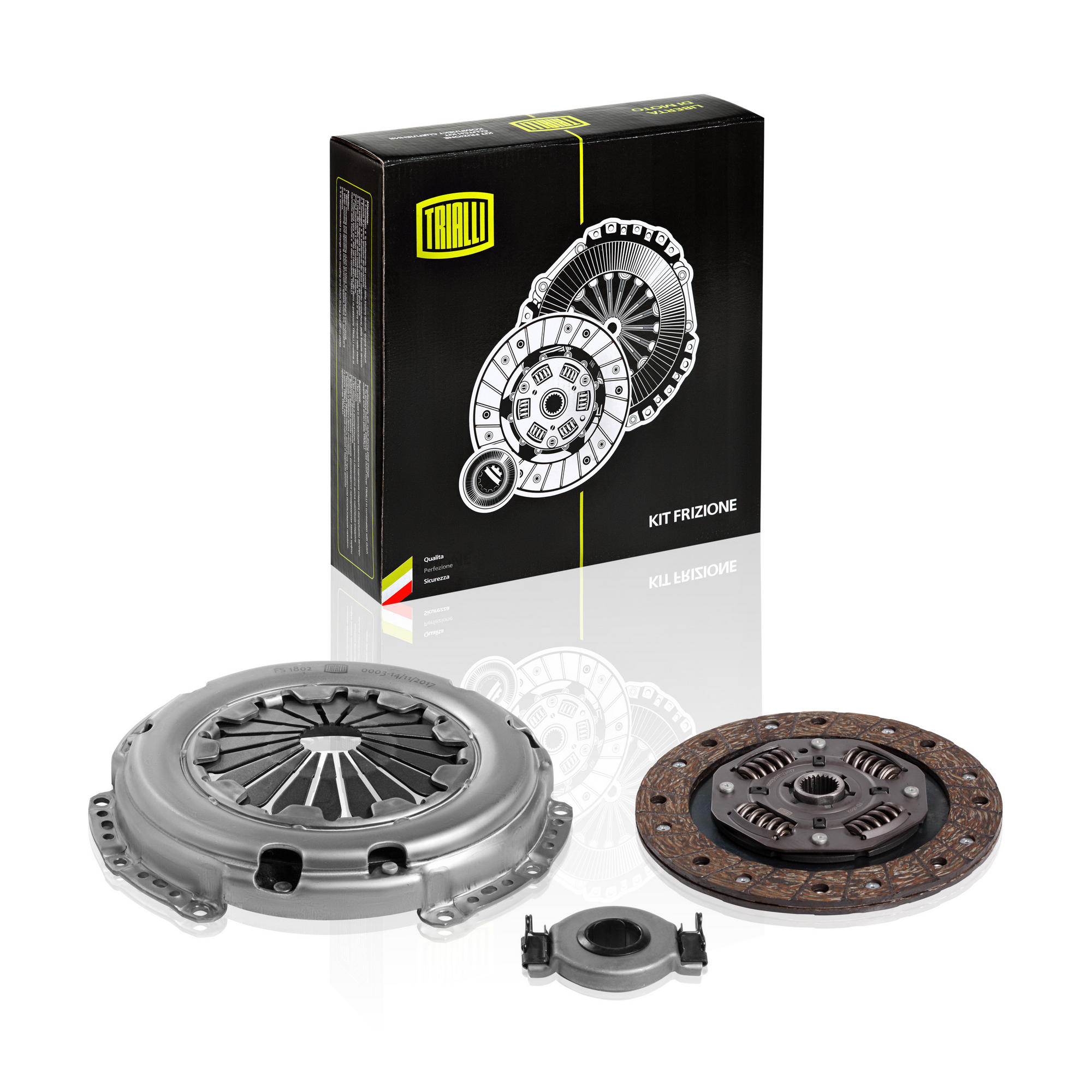 

TRIALLI Сцепление в сборе для ам VW Golf (91-) 1.4i (кмпл.) (FR 1802)