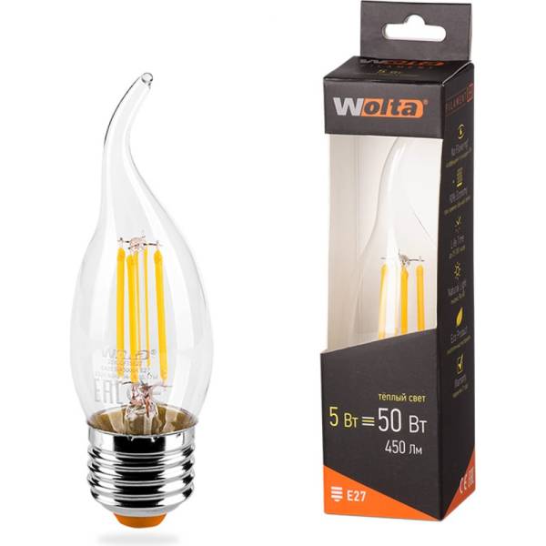 

Лампа WOLTA LED FILAMENT 25YCDFT5E27