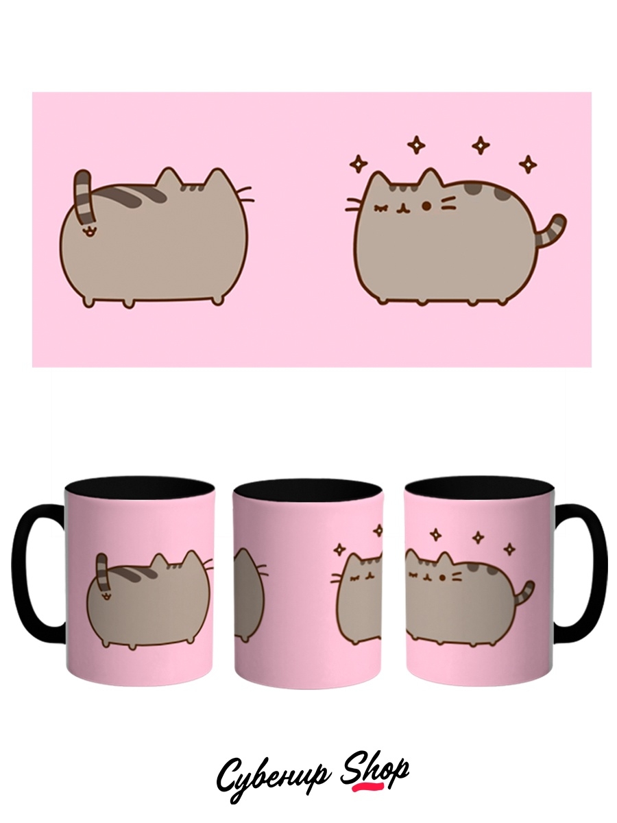 фото Кружка сувенирshop "кот пушин pusheen cat" 330 мл cu-anps3-bi/2s