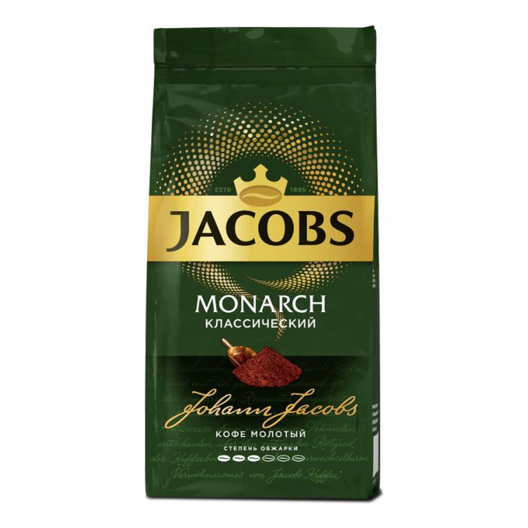 

Кофе молотый JACOBS Monarch классический 230 г