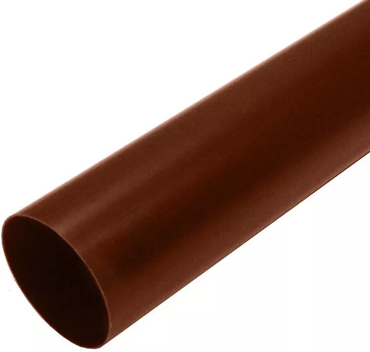MUROL труба водосточная d80 коричневая (3м)