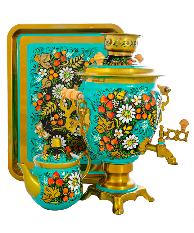 Самовар электрический Ваш самовар VS 04-204 3 л разноцветный