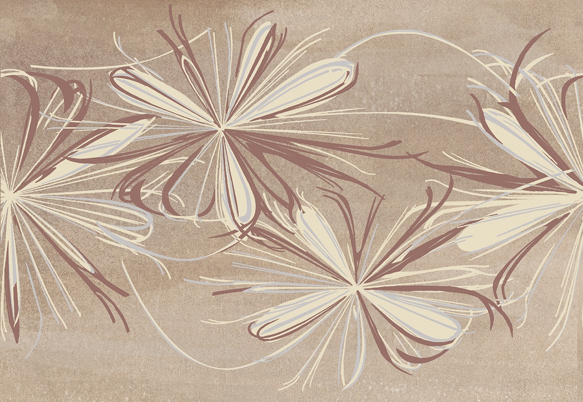

Декор керамический Azori Sonnet Beige Flower 20,1 х 50,5 см бежевый