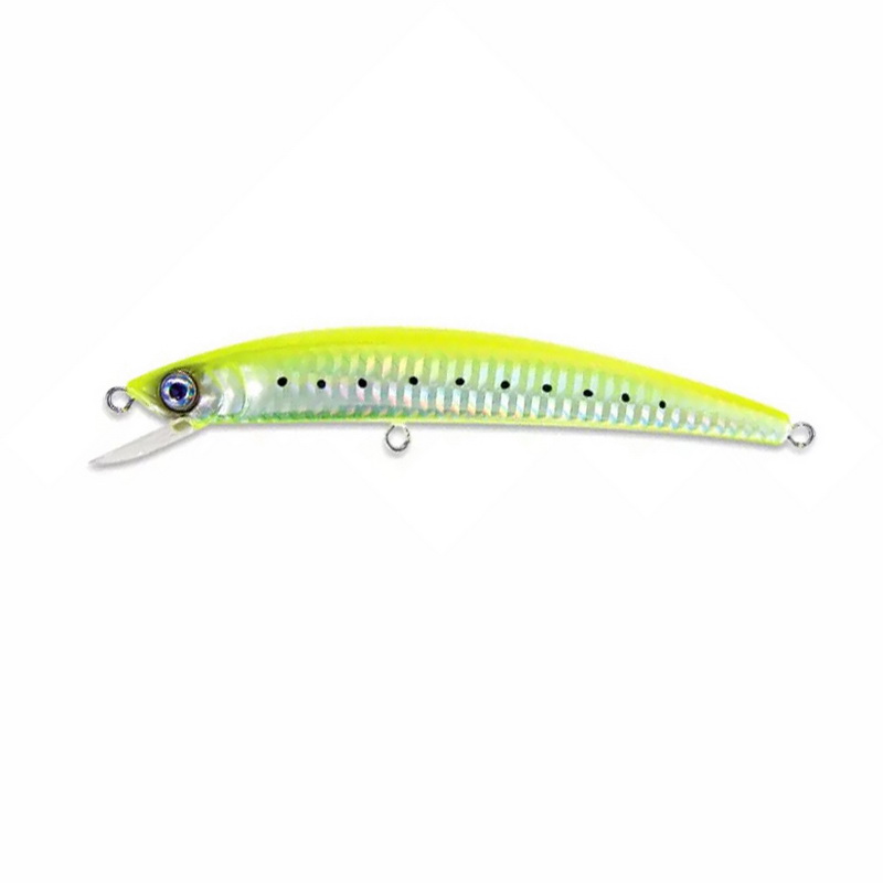 

Воблер Yo-Zuri Crystal Minnow F8, 130мм, 18г, GHCS, Желтый, Crystal Minnow