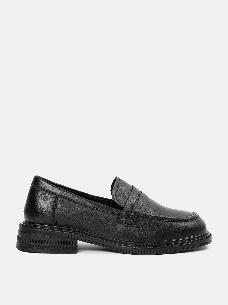 

Лоферы женские Versiya shop D6291B черные 39 EU, Черный, D6291B