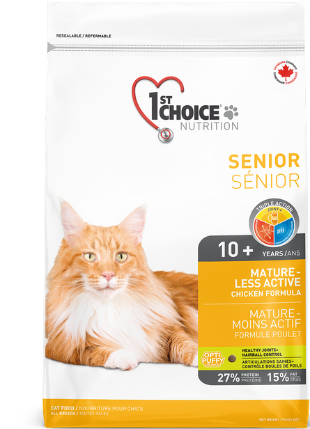 

Сухой корм для кошек 1st choice, курица, 20кг, Mature or Less Active