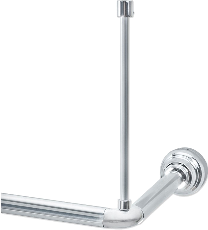 

Grekon Карниз для ванны Grekon 1270-170/21CR с подвесом хром
