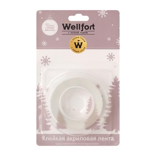 Клейкая лента Wellfort WT-IT0003 2 м х 18 мм х 1 мм