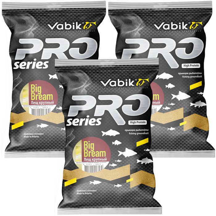 

Прикормка Vabik Pro Big Bream 3 кг, Pro