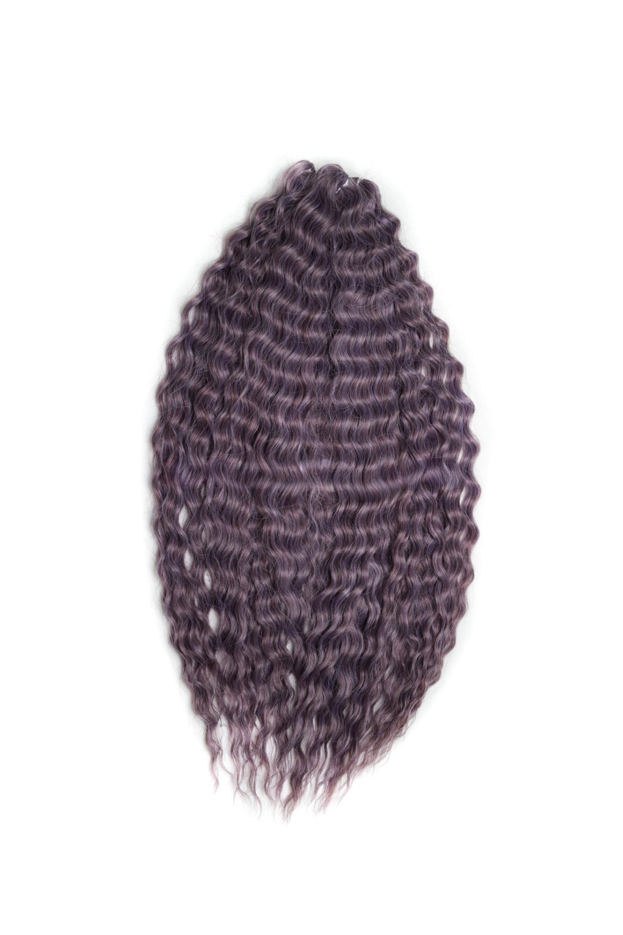 афрокудри для плетения волос ariel bronze длина 55см вес 300г Афрокудри для плетения волос Ariel Ариэль цвет PURPLE GREY длина 60см вес 300г
