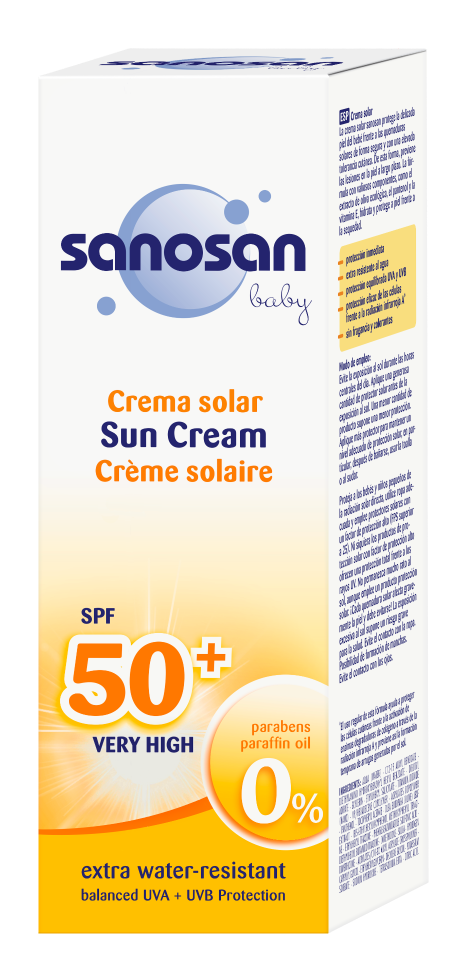 фото Солнцезащитный крем spf 50+, 75 мл sanosan