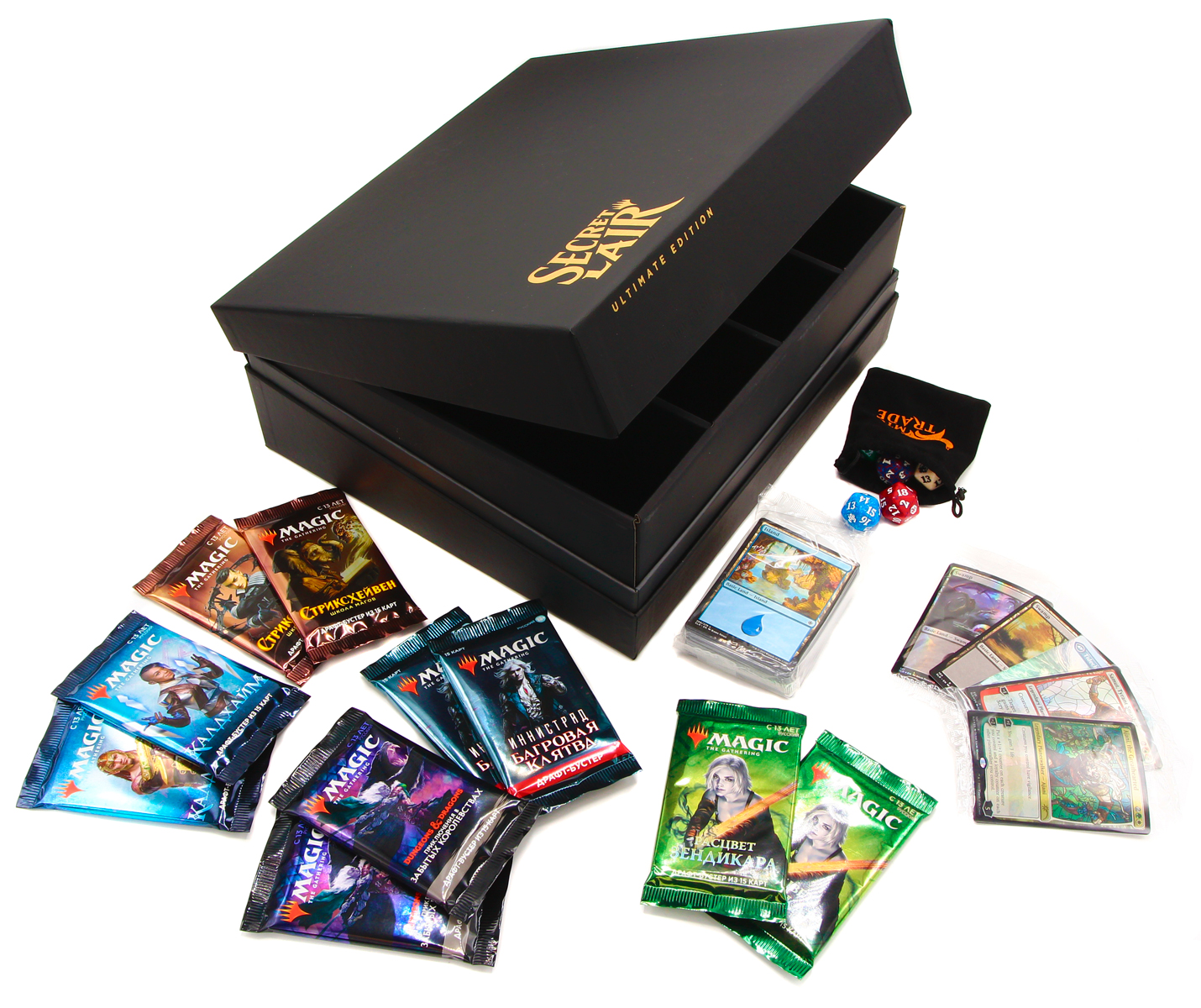 Набор MTGTRADE Super Secret Bundle, черная коробка 278676