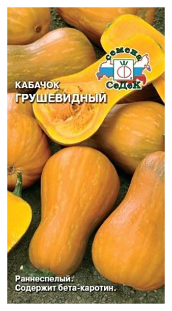 

Семена кабачок СеДеК Грушевидный 14803 1 уп.