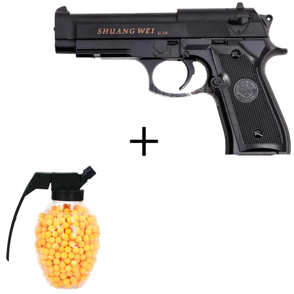 

Пистолет WellyWell С18 Airsoft Gun Gun_C.18