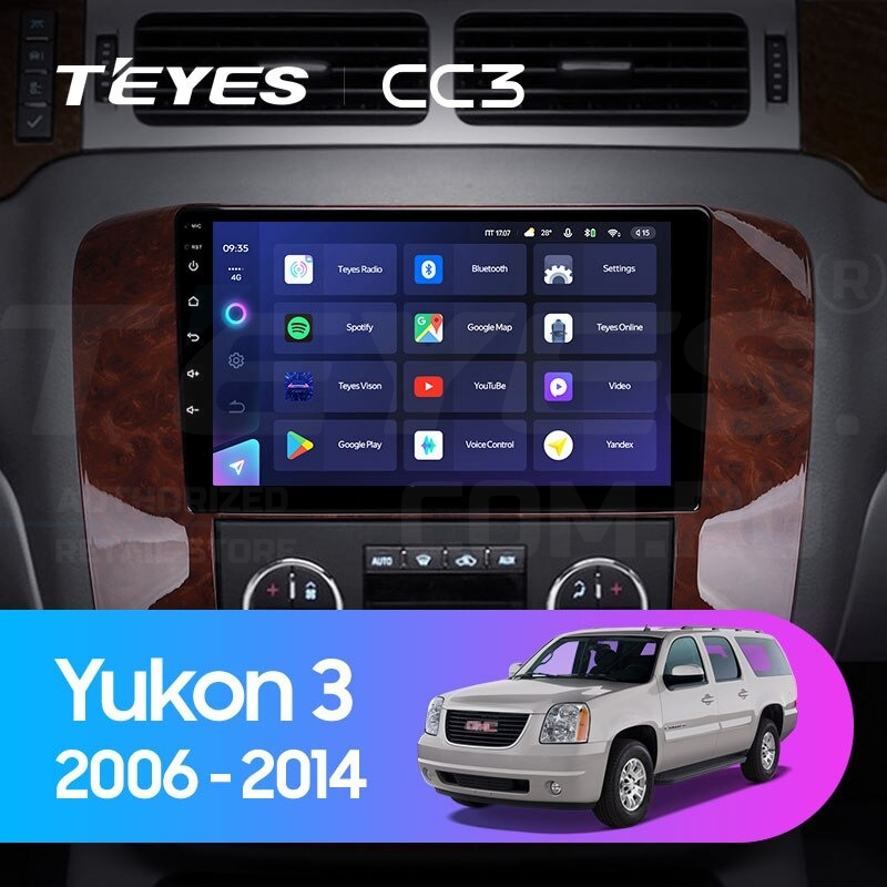 

Штатная магнитола Teyes CC3 4/32 Chevrolet Tahoe (2006-2014), CC3