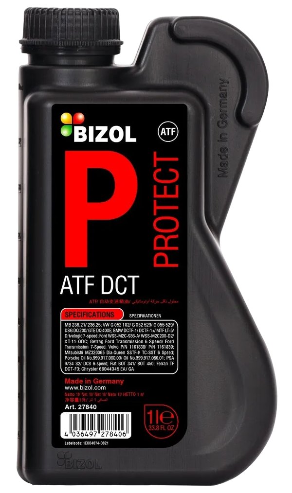 BIZOL 27840 Масло трансмиссионное BIZOL 1л ATF Protect ATF DCT (двойное сцепление) ()