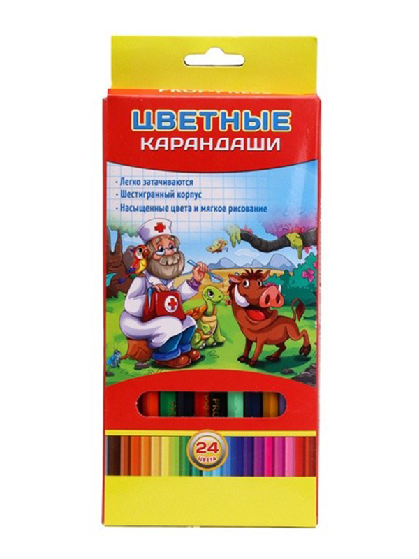 Карандаши цветные 