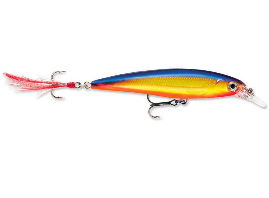 

Воблер Rapala X-Rap XR10 цвет HS, Оранжевый;желтый;голубой, X-Rap