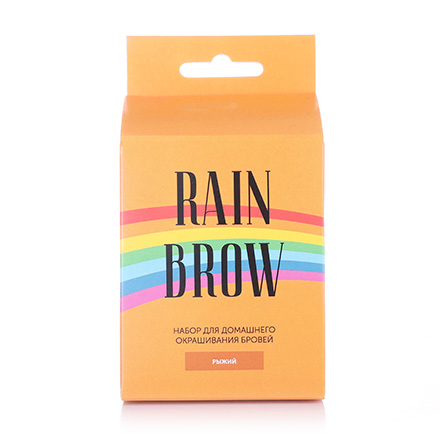 Купить Набор для окрашивания бровей RainBrow, рыжий