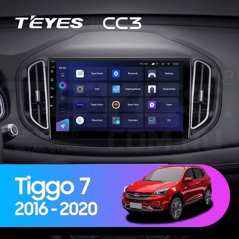 

Штатная магнитола Teyes CC3 4/32 Chery Tiggo 7 (2016-2020) F2, CC3