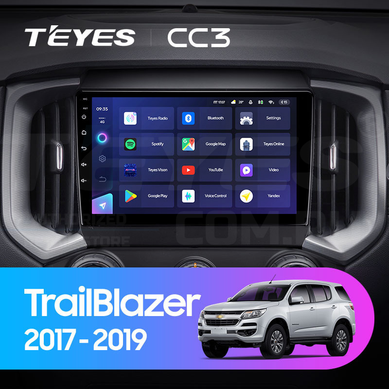 Штатная магнитола Teyes CC3 432 Chevrolet TrailBlazer 2017-2019 37600₽