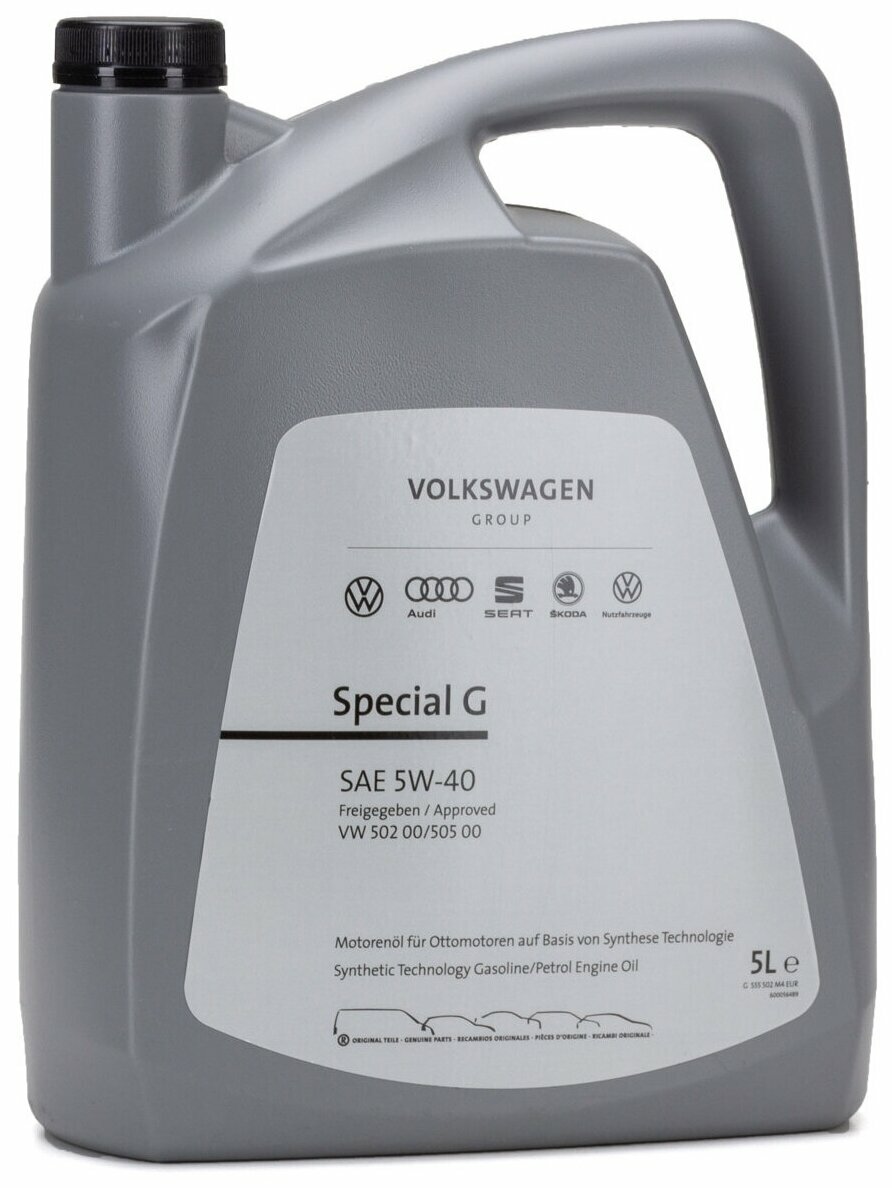 Синтетическое моторное масло Special G 5W-40 (G52502) 5л
