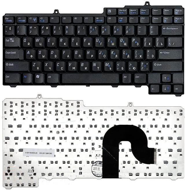 Клавиатура OEM для Dell Inspiron 1300, B120, B130, Latitude 120L