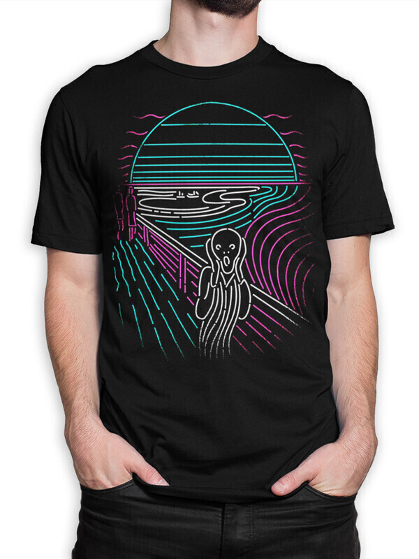 

Футболка мужская Dream Shirts Неоновый крик ART-9118762 черная XS, Неоновый крик ART-9118762