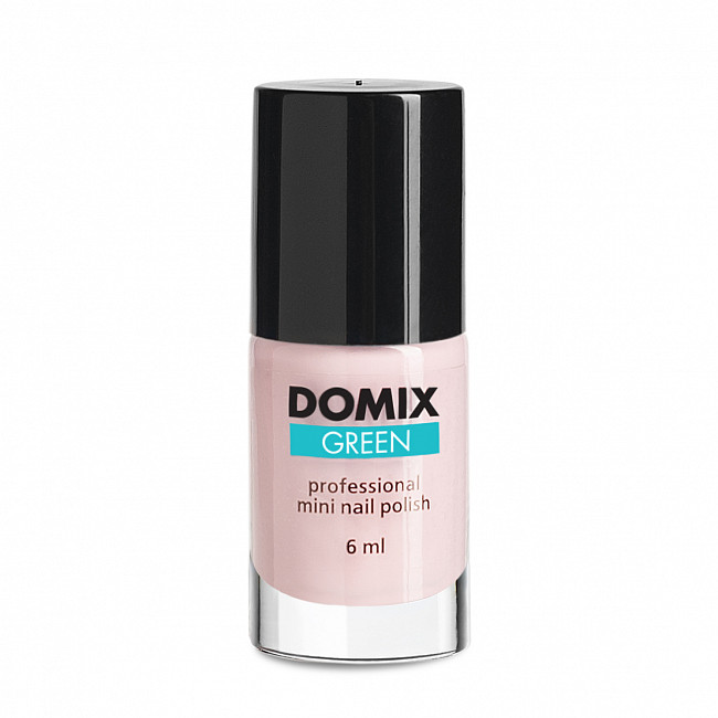 фото Лак для ногтей domix, жемчужно-розовый, 6 мл domix green professional