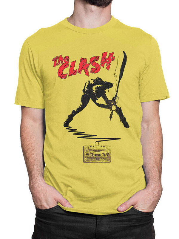 фото Футболка мужская dream shirts the clash 50009312 желтая xl