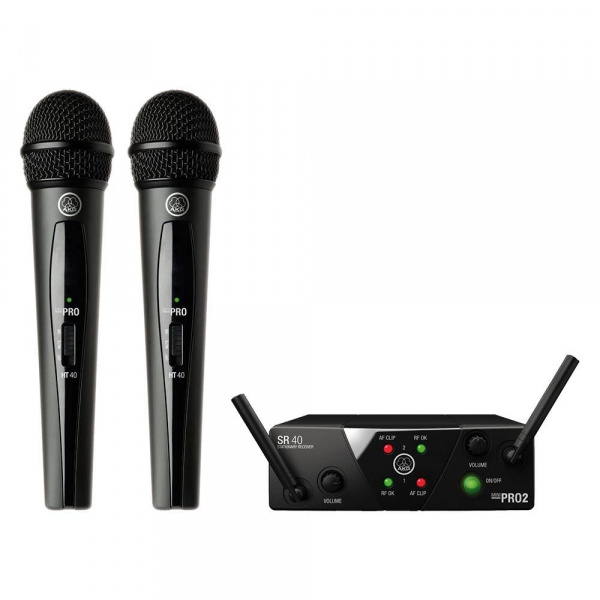 Радиосистема AKG WMS40 Mini2 Vocal Set BD US45A/C (660.700 & 662.300)