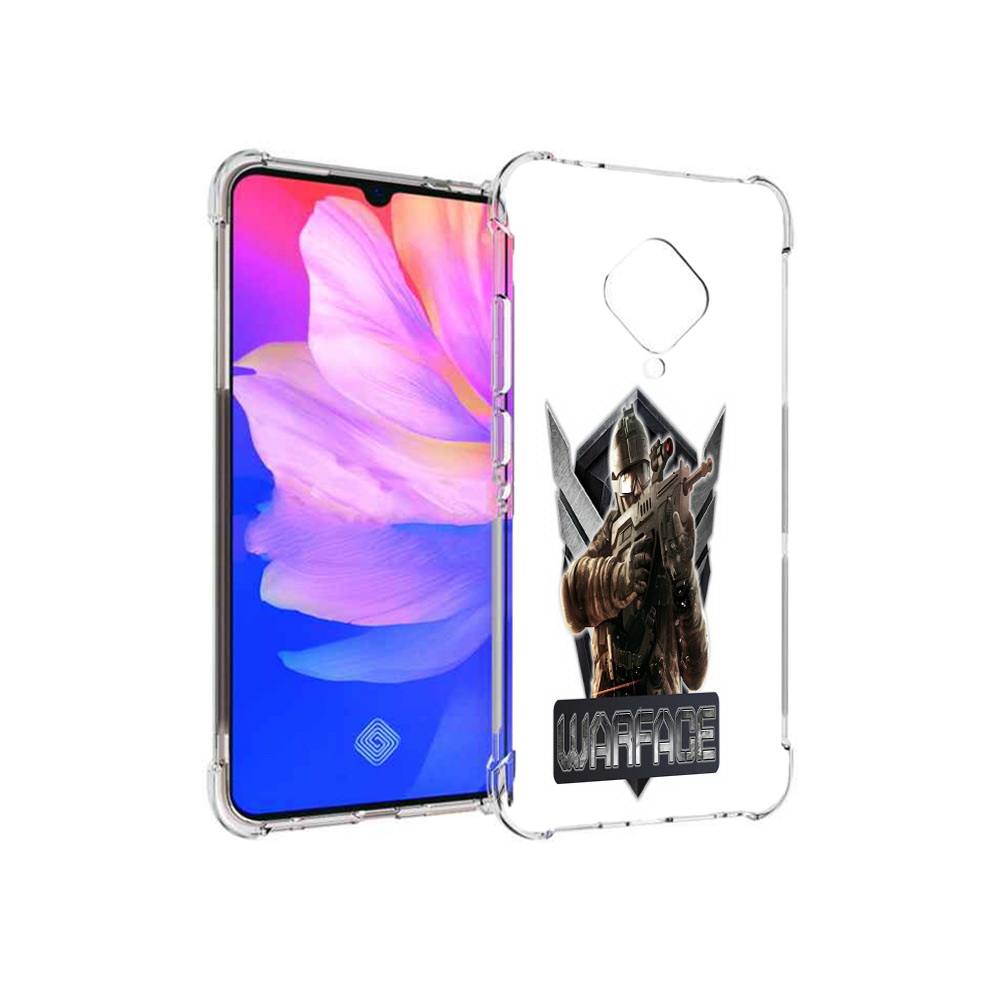 

Чехол MyPads Tocco для Vivo V17 игра про войну (PT147343.378.374), Прозрачный, Tocco