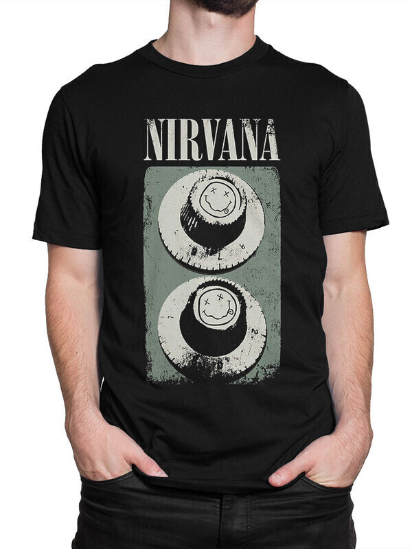 

Футболка мужская Dream Shirts Nirvana 50009252 черная XL, Nirvana 50009252